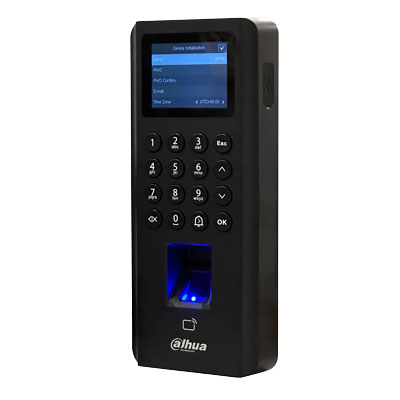 Reloj checador Dahua ASI2212J-D moderno con WiFi y pantalla táctil